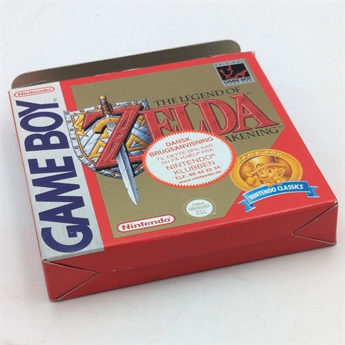 The Legend of Zelda Links Awakening - Komplet I Kasse - (EUR) - Gameboy Original (B Grade) (Genbrug)